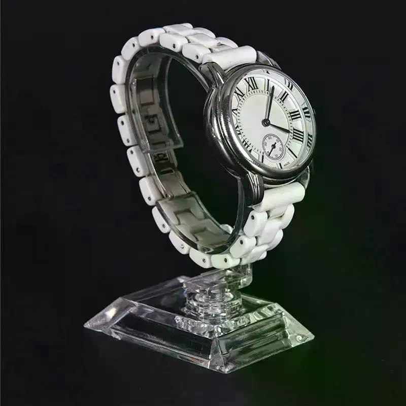 Jewelry And Watches Inc - /HTF/時計ディスプレイスタンド、Cサークル透明ホルダーカウンタースタンド、時計ブレスレットディスプレイ小道具、ギフトに最適な選択肢 5個入り
