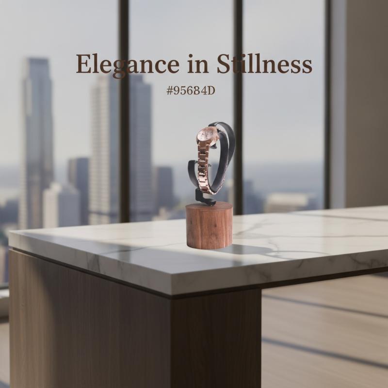 1個入り木製C型腕時計ホルダー ジュエリーオーガナイザー デ - Jewelry And Watches Inc のレビューと価格