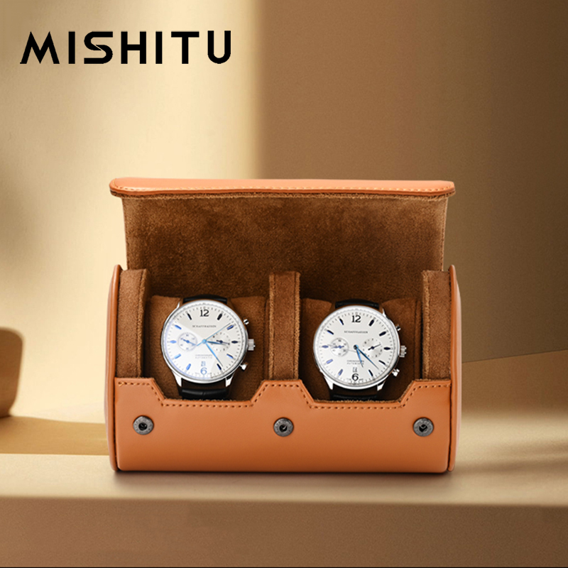 MISHITU 1/2/3 スロット時計収納ロールトラベルバ - Watch Display Box のレビューと価格