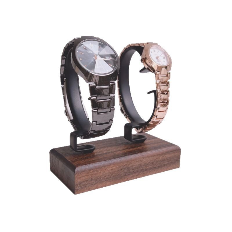 1個入りジュエリーオーガナイザー 木製C型腕時計ホルダー デ - Jewelry And Watches Inc のレビューと価格