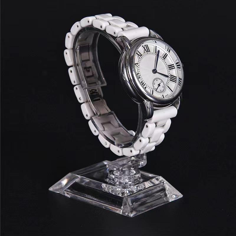 5個入り腕時計ディスプレイスタンド、Cサークル透明ホルダーカ - Jewelry And Watches Inc のレビューと価格